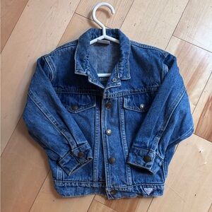 Vintage Baby Guess Jean Jacket Made in the USA Size 3 Toddler 100% Cotton